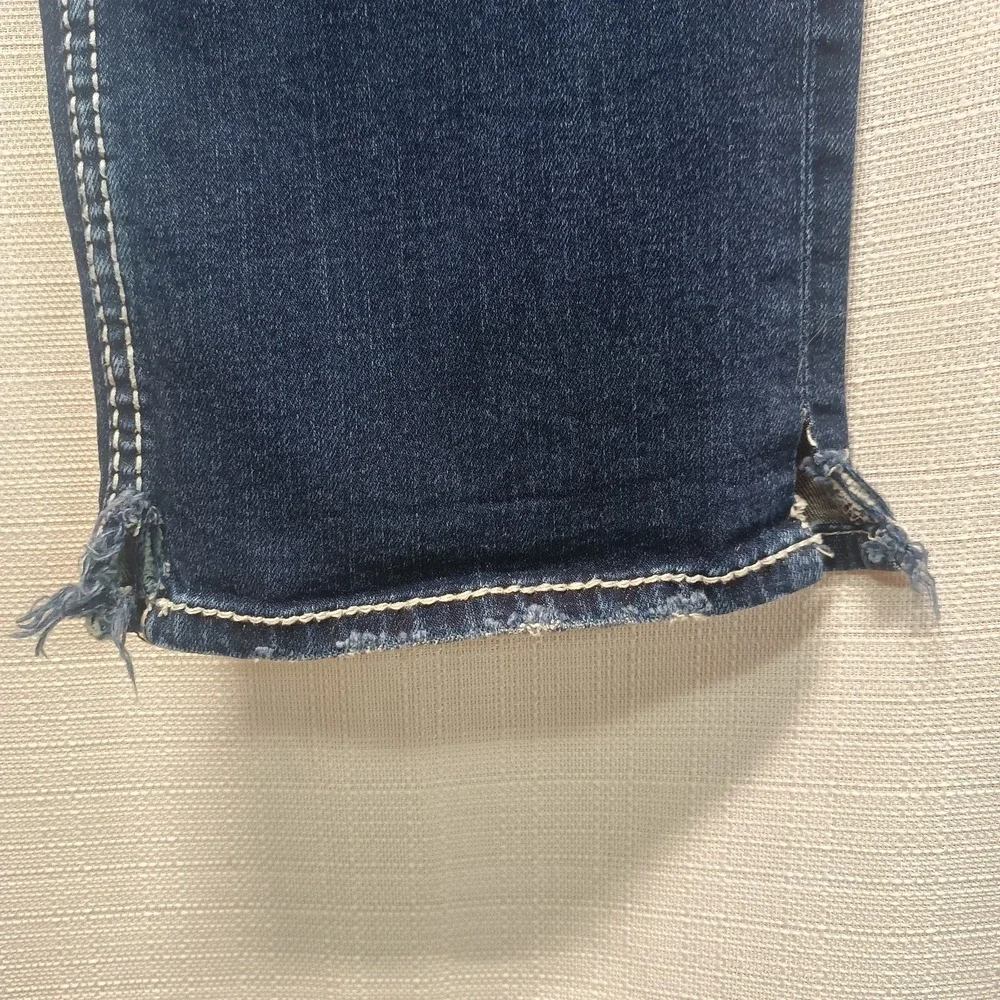 BKE Jake Straight Jeans‎ Mens 36x32 Medium Washed Denim Comfort Distressed